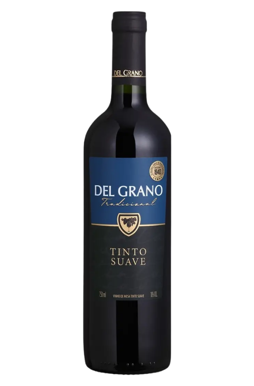 Vinho Tradicional Tinto Suave Del Grano