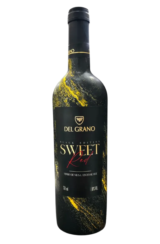 Vinho Sweet Red Black Edition Del Grano 750ml