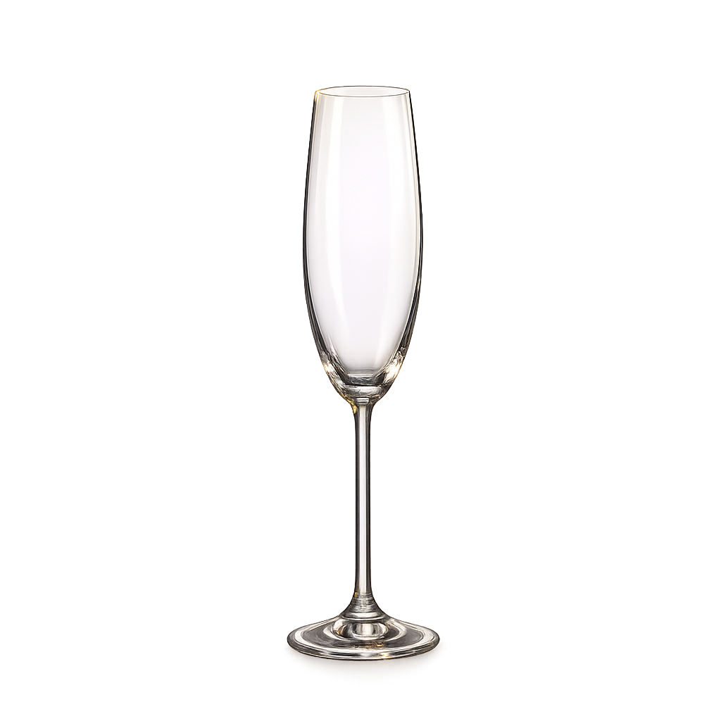 Taça de Champanhe Cristal Requinte Bohemia 220Ml