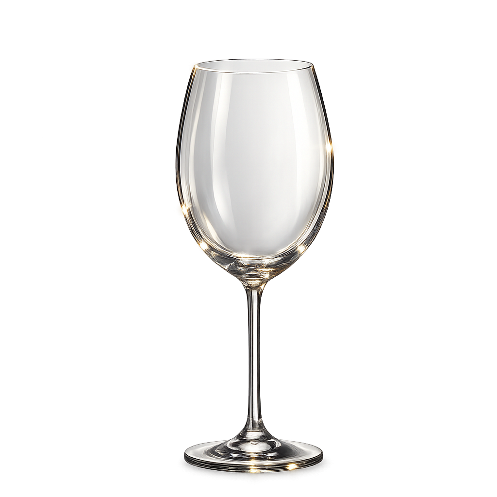 Taça de Vinho Cristal Bohemia Requinte 580Ml