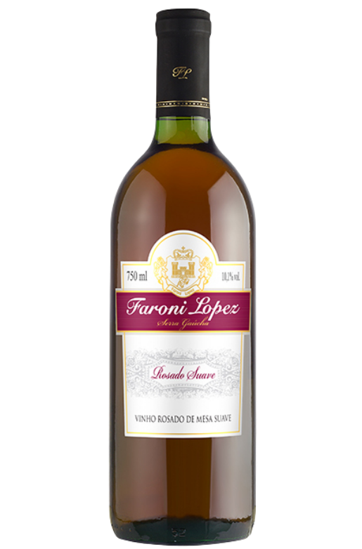 Faroni Lopez Rosado Suave 750ml