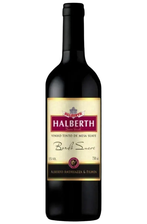 Halberth Bordô Suave